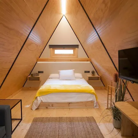 Glamping -bungalows El Faro Campingplatz