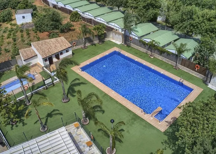 Glamping -bungalows El Faro Campingplatz Conil De La Frontera
