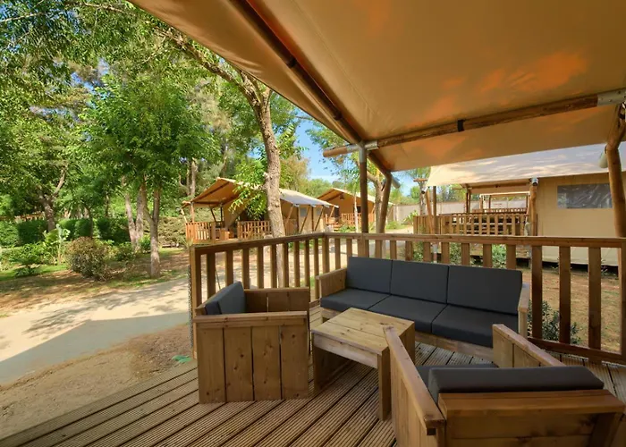 Glamping -bungalows El Faro Campingplatz *