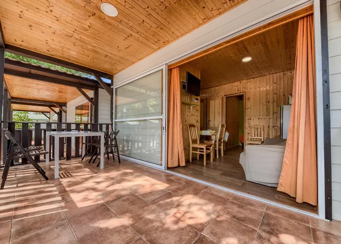 Glamping -bungalows El Faro Campingplatz *